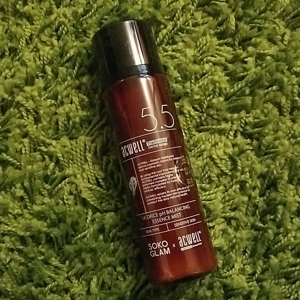 SOKO GLAM X ACWELL LICORICE ESSENCE MIST